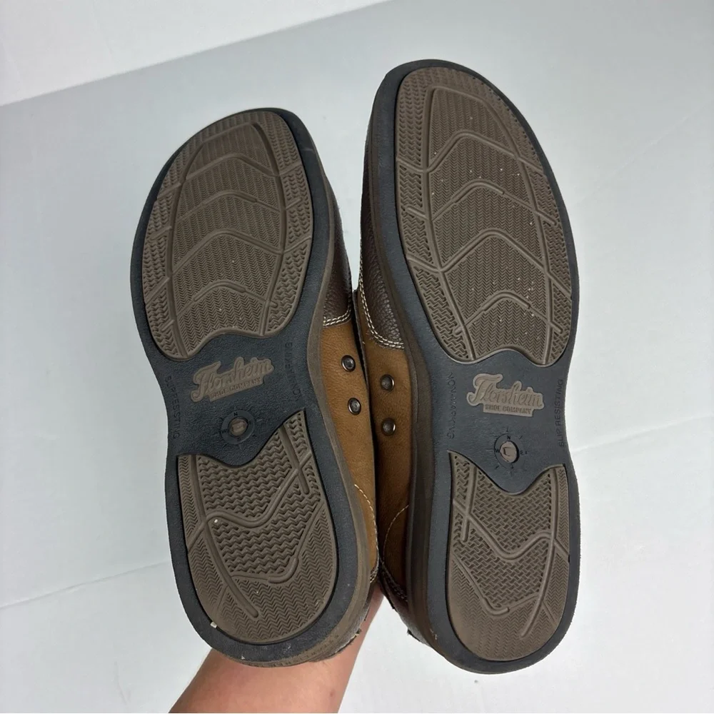 Florsheim Men Size 12 Loafers Shoes Lakeside Ox Moc Toe 13157-275 Stone Preppy